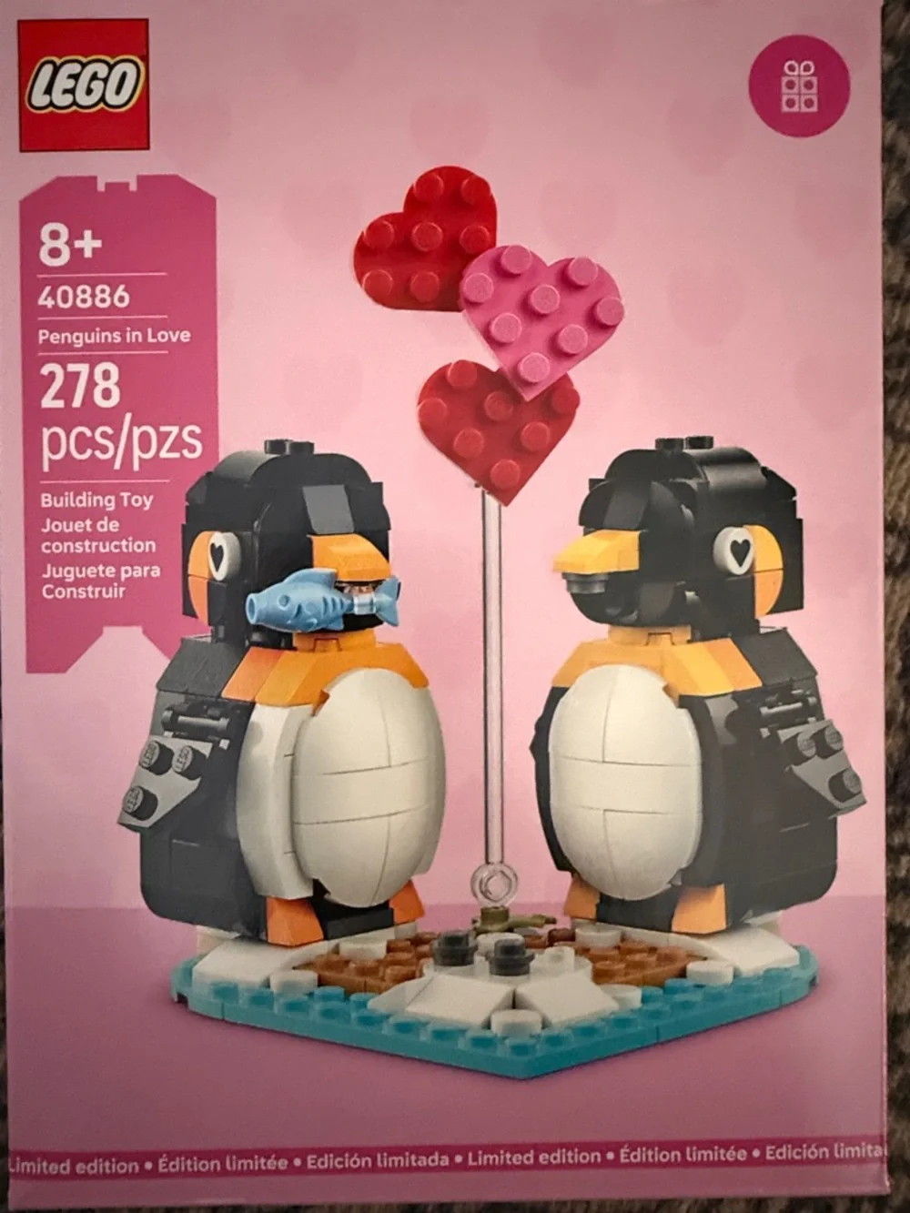 Lego 40886 Penguins in Love Building Set limited edition - Picture 1 of 7